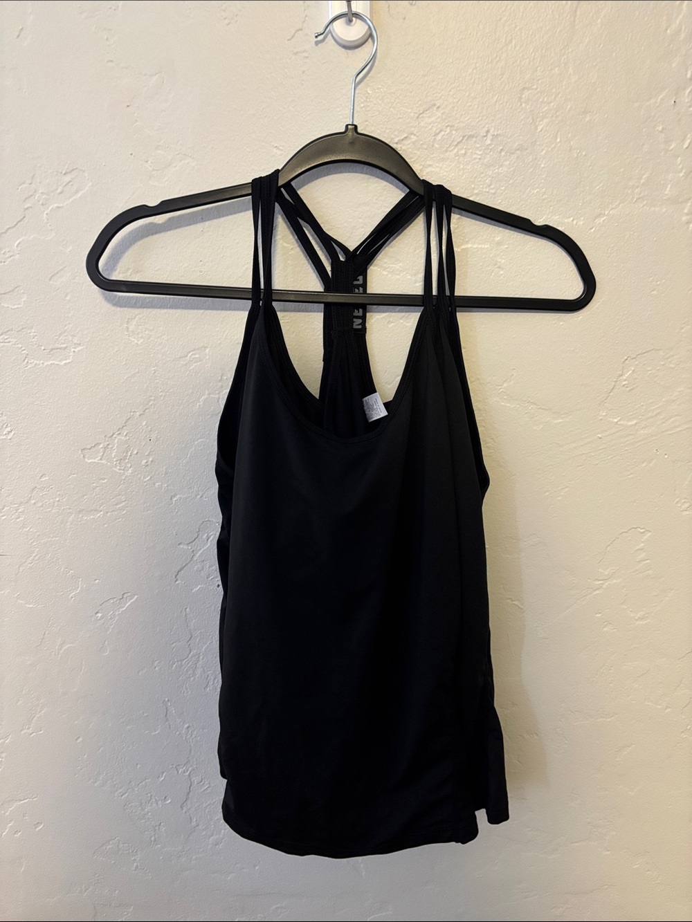 3 Pack Women's Black Strappy Back Tank Top